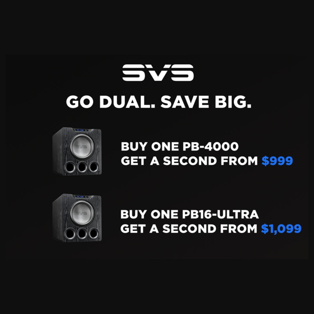 SVS Go Dual. Save Big.