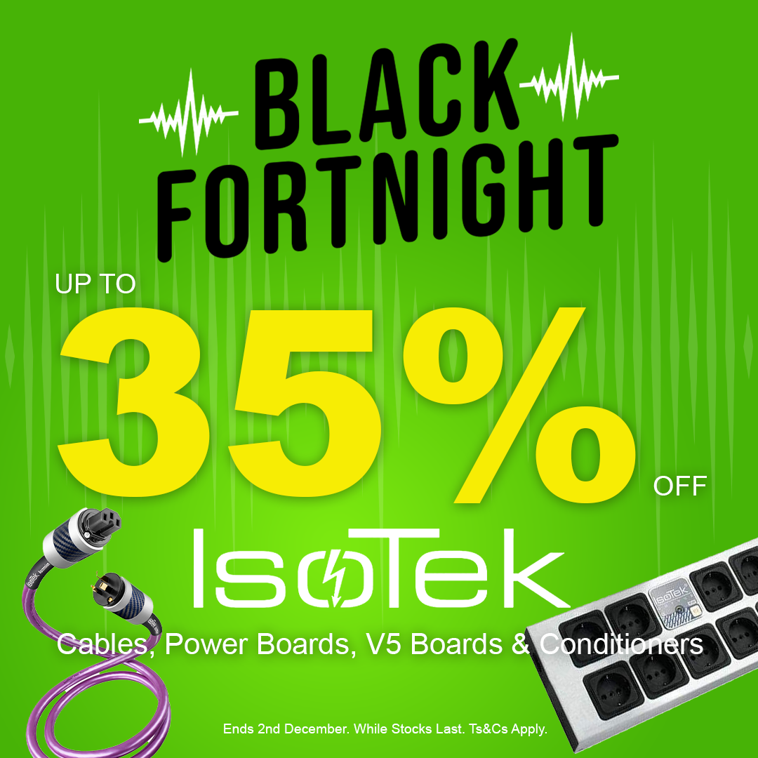 IsoTek Black Fortnight Sale