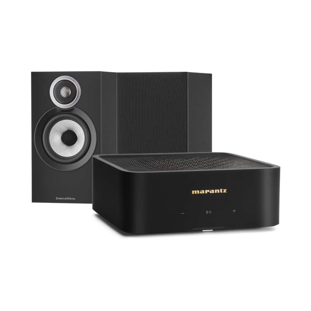Bowers & Wilkins 607 S3 Bookshelf Speakers + Marantz M1 Bundle