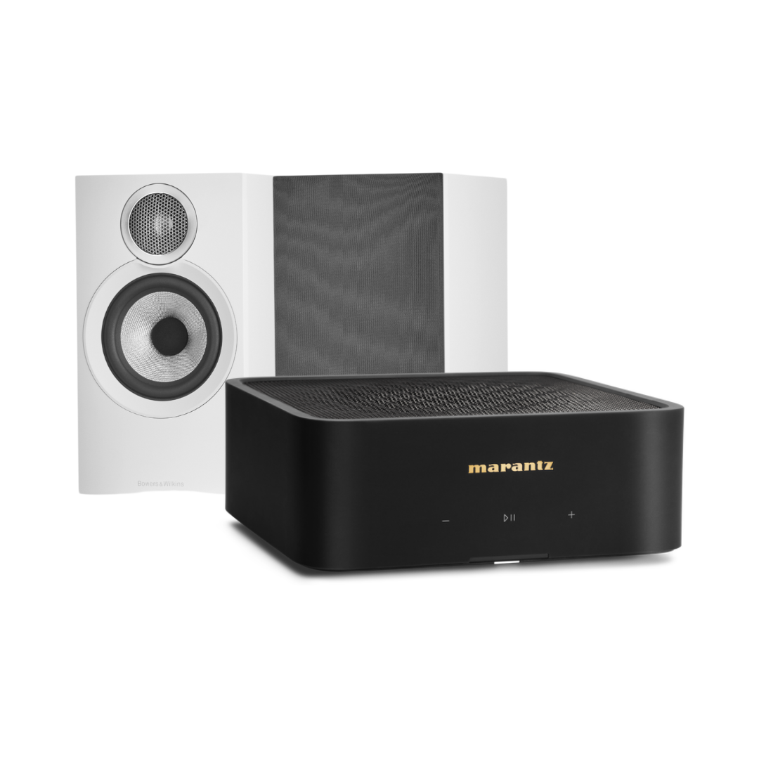 Bowers & Wilkins 607 S3 Bookshelf Speakers + Marantz M1 Bundle