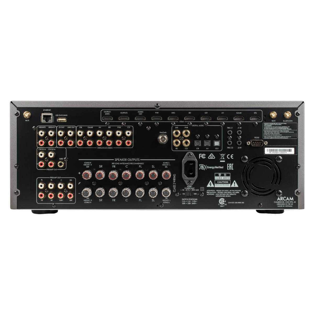 Arcam AVR21 7-channel AV Receiver