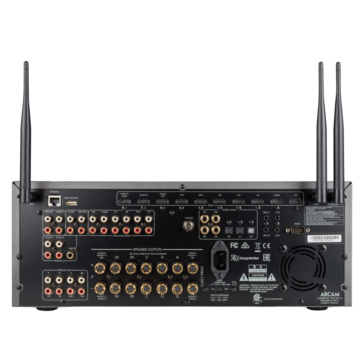 Arcam AVR31 7-channel AV Receiver