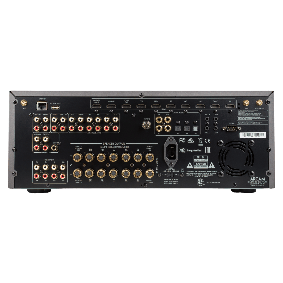 Arcam AVR31 7-channel AV Receiver