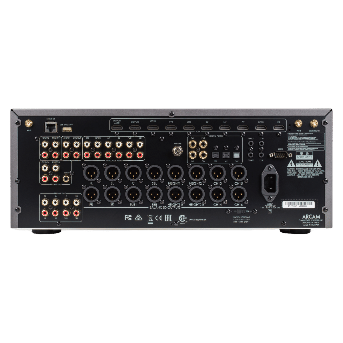 Arcam AVR41 16-channel AV Processor
