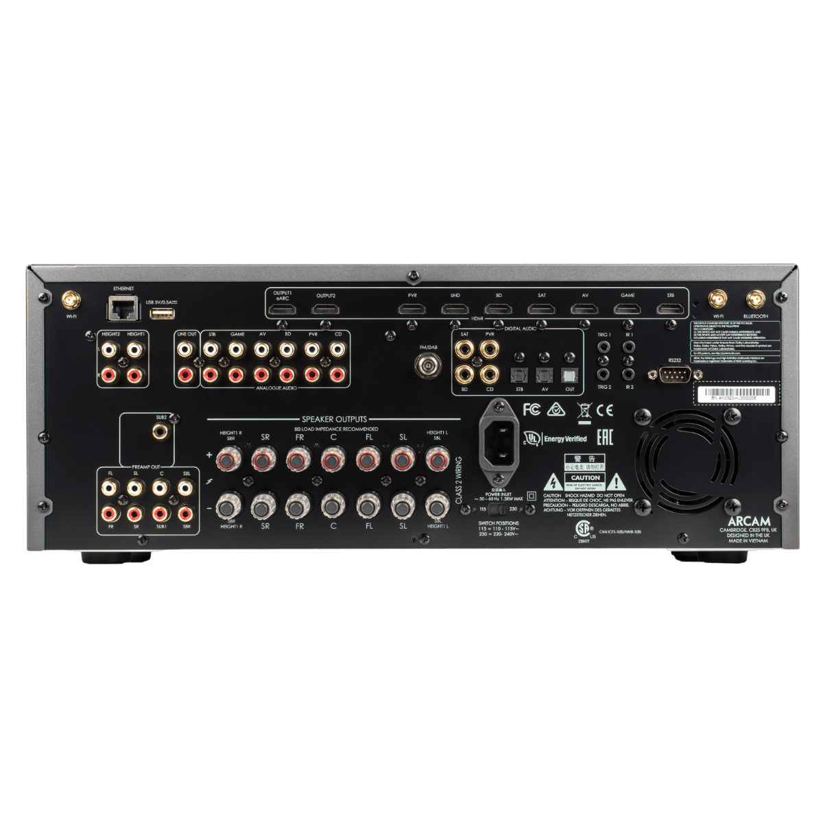 Arcam AVR5 7-channel AV Receiver