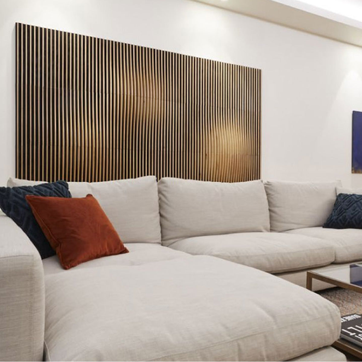 Artnovion Avalon Flow Hybrid Acoustic Absorber-Diffuser Array