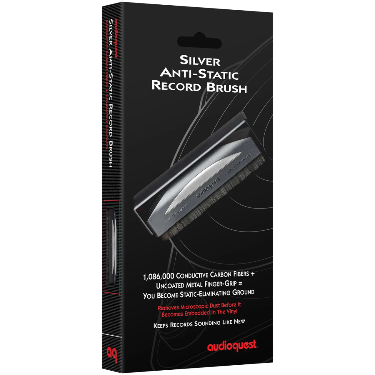 AudioQuest Silver Anti-Static Record Brush | AudioQuest