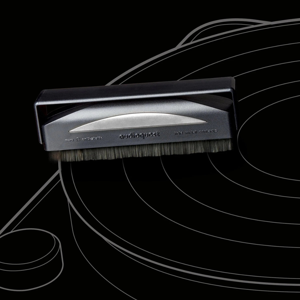 AudioQuest Silver Anti-Static Record Brush | AudioQuest
