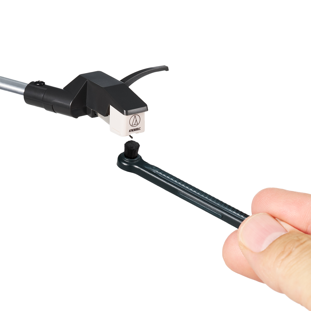 Audio-Technica AT6028 Record Cleaning Tool with Stand