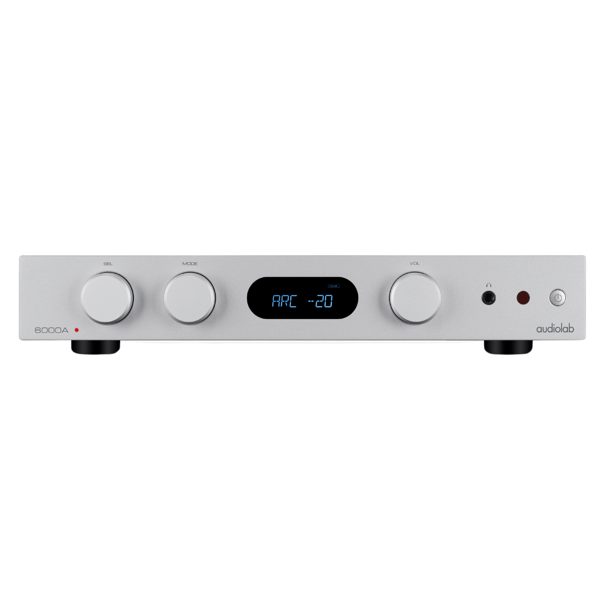 Audiolab 6000a Mk II Integrated Amplifier Silver #colour_silver