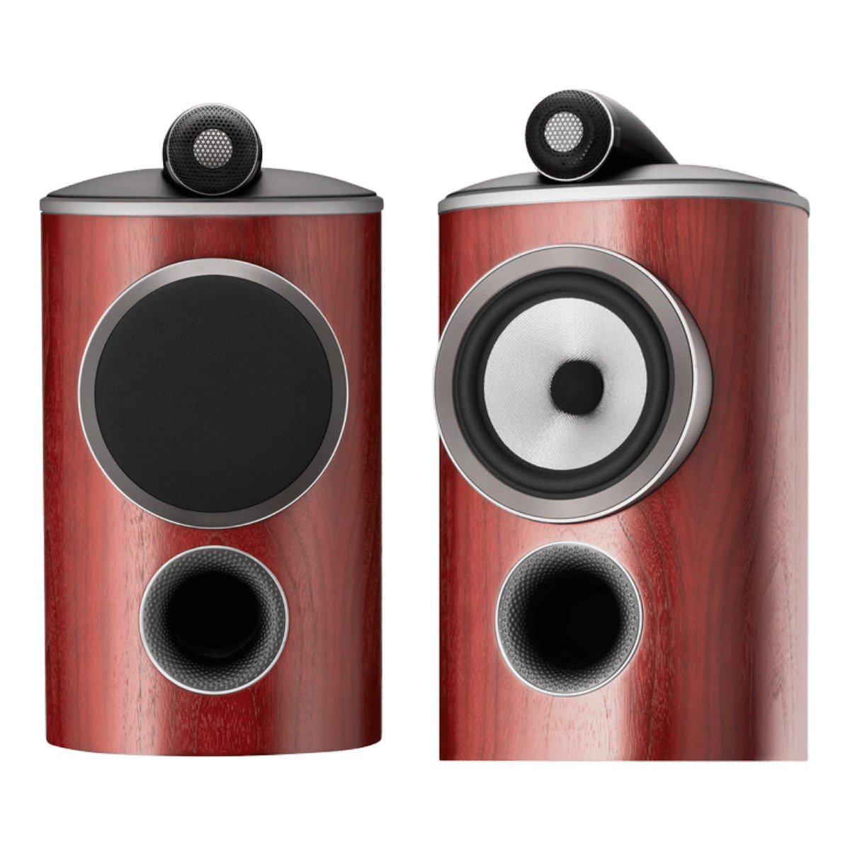 B&W 805 D4 Standmount Speakers #colour_rosenut