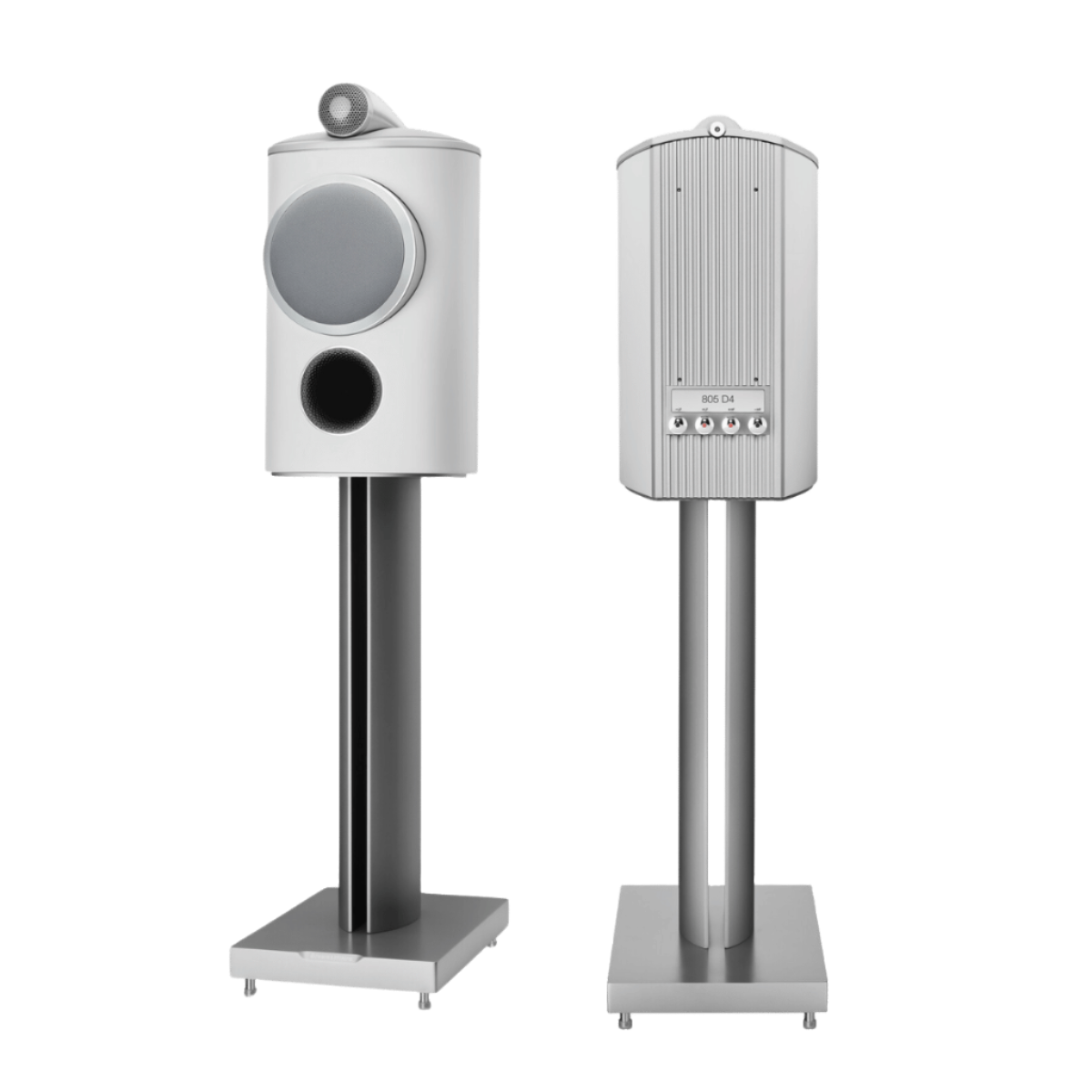 B&W 805 D4 Standmount Speakers #colour_silver