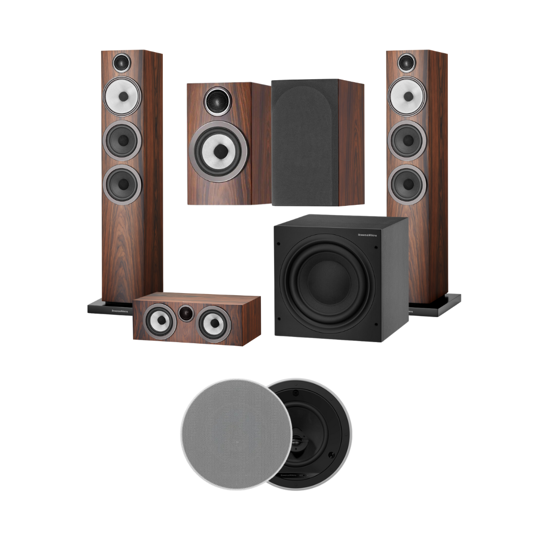 Bowers & Wilkins 704 S3 Floorstanding Speakers Theatre Pack
