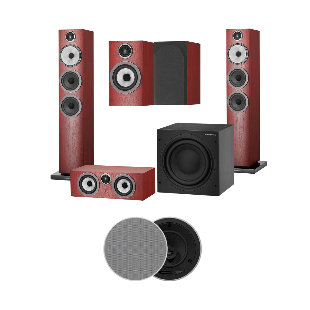 Bowers & Wilkins 704 S3 Floorstanding Speakers Theatre Pack