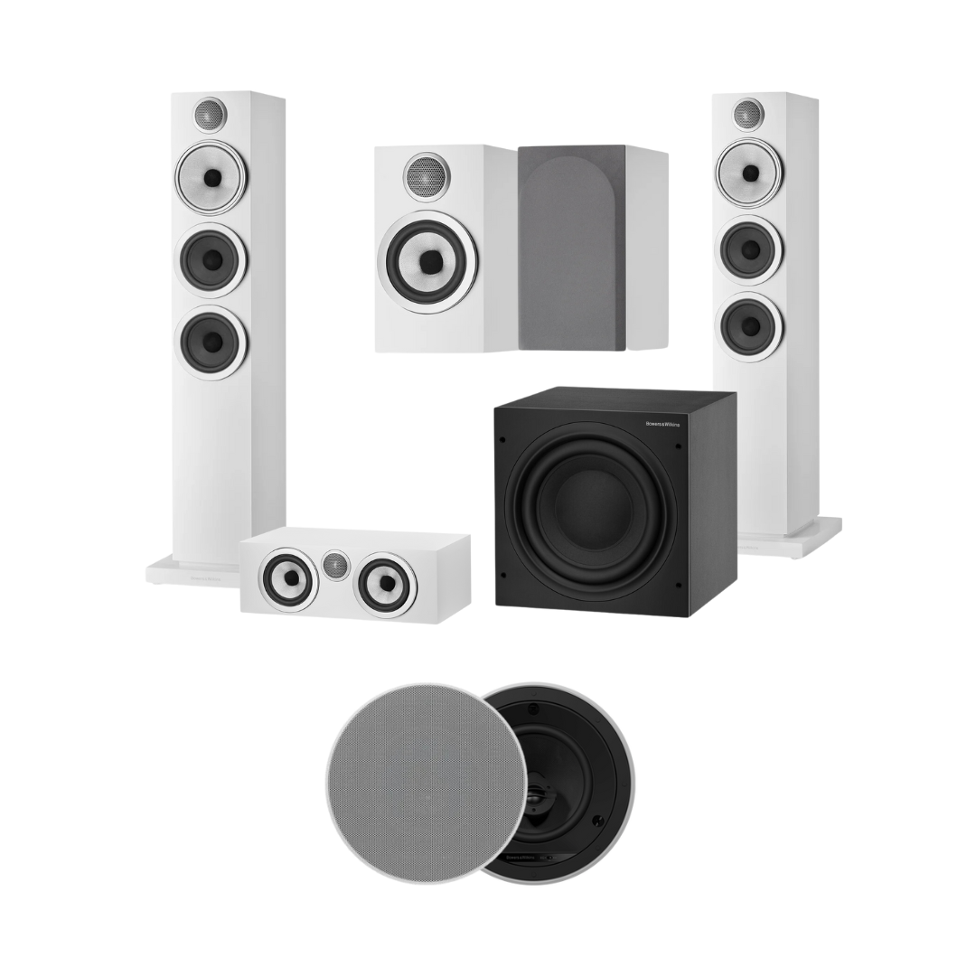 Bowers & Wilkins 704 S3 Floorstanding Speakers Theatre Pack