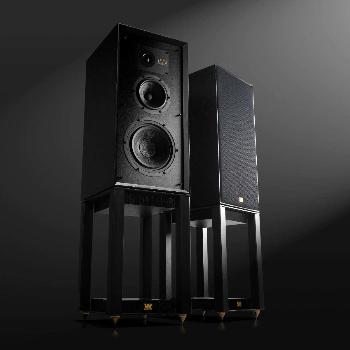 Wharfedale Super Linton Loudspeakers Black #colour_black