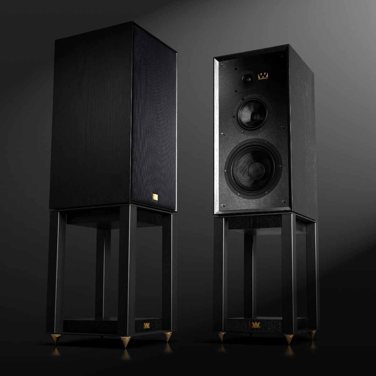 Wharfedale Super Linton Loudspeakers Black #colour_black