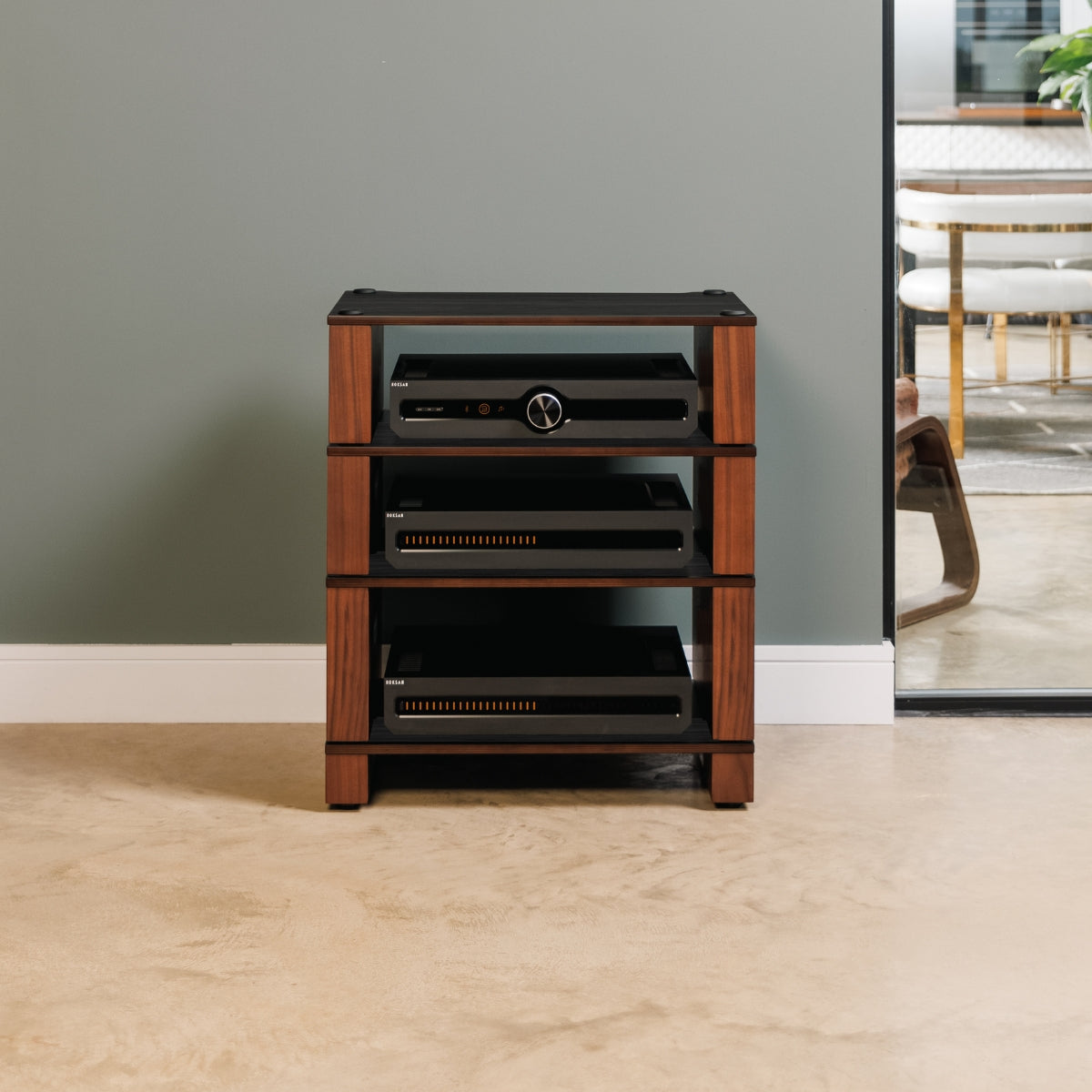 #colour_Natural Walnut & Black Ash Plywood
