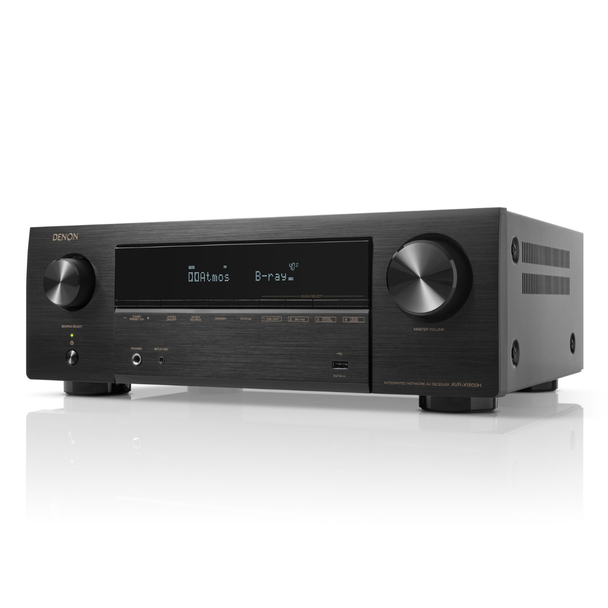 Denon AVR-X1800H 7.2 Channel 8K AV Receiver