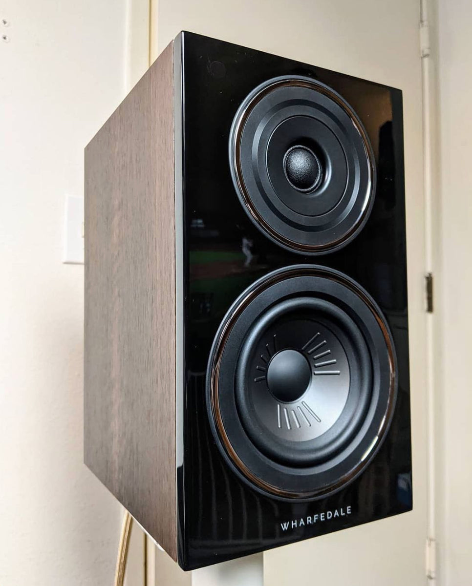 Wharfedale Diamond 12.1 Bookshelf Speaker Dark Walnut