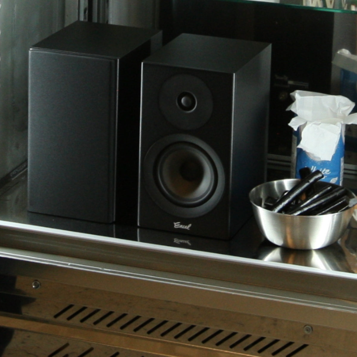 Encel Raw Gelati Bookshelf Speakers