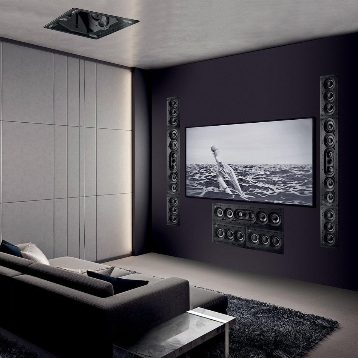 Focal Ci1000 IWSUB Utopia In-wall Passive Closed Subwoofer