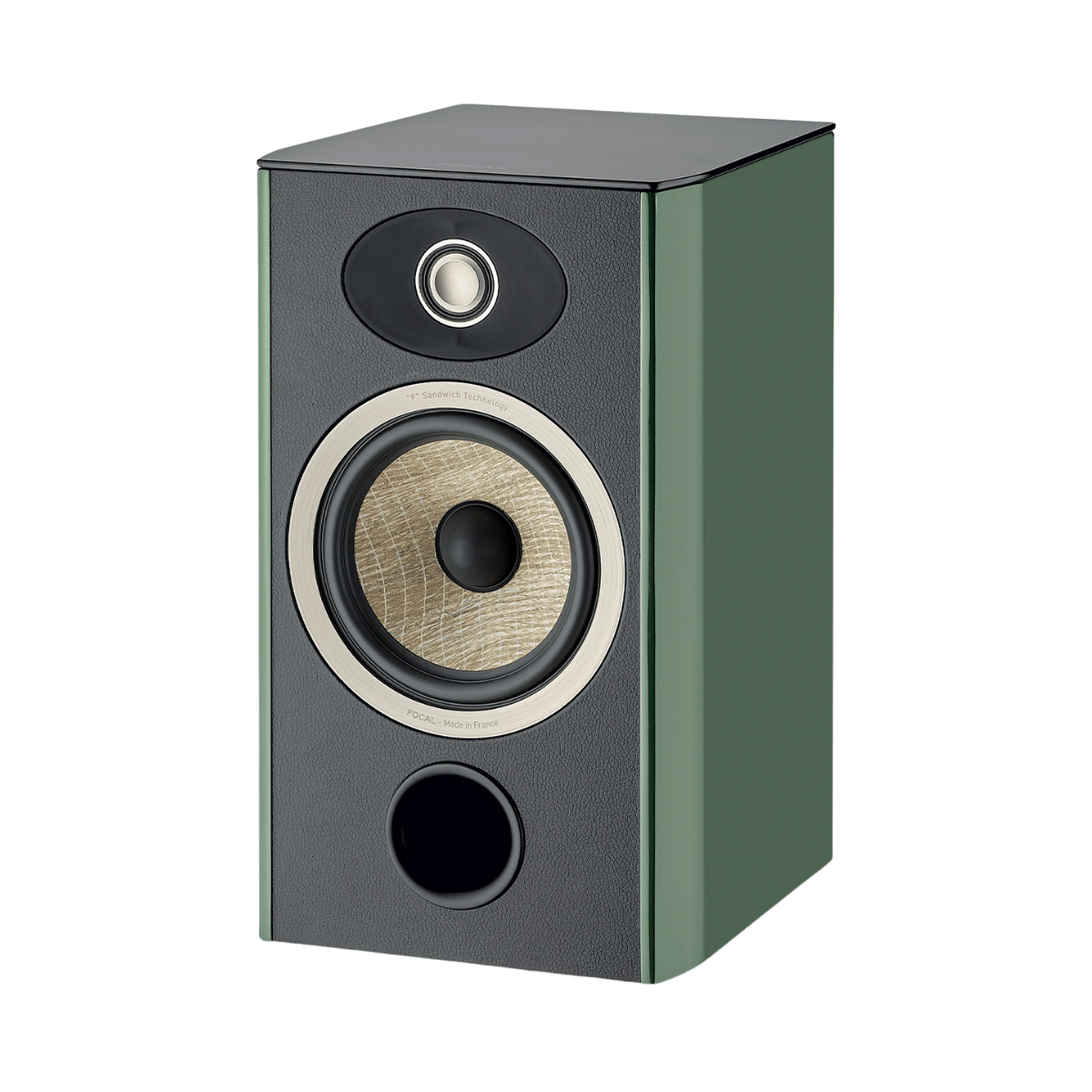 Focal Evo X Nº 1 Bookshelf Speakers Moss Green Hg #colour_Moss Green Hg