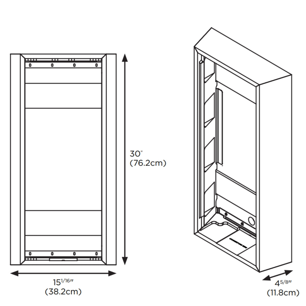 Focal On Wall Ci1000 IWLCR6 Frames