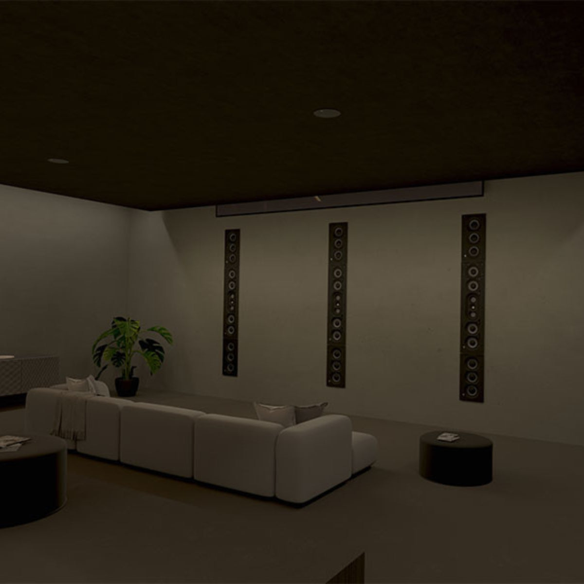 Focal Ci1000 IWSUB Utopia In-wall Passive Closed Subwoofer