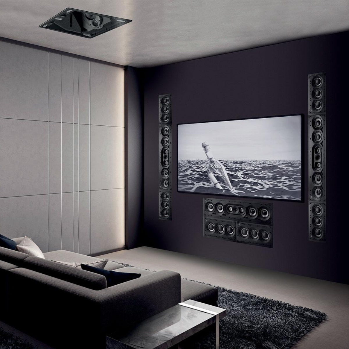 Focal Ci1000 IWSUB Utopia In-wall Passive Closed Subwoofer