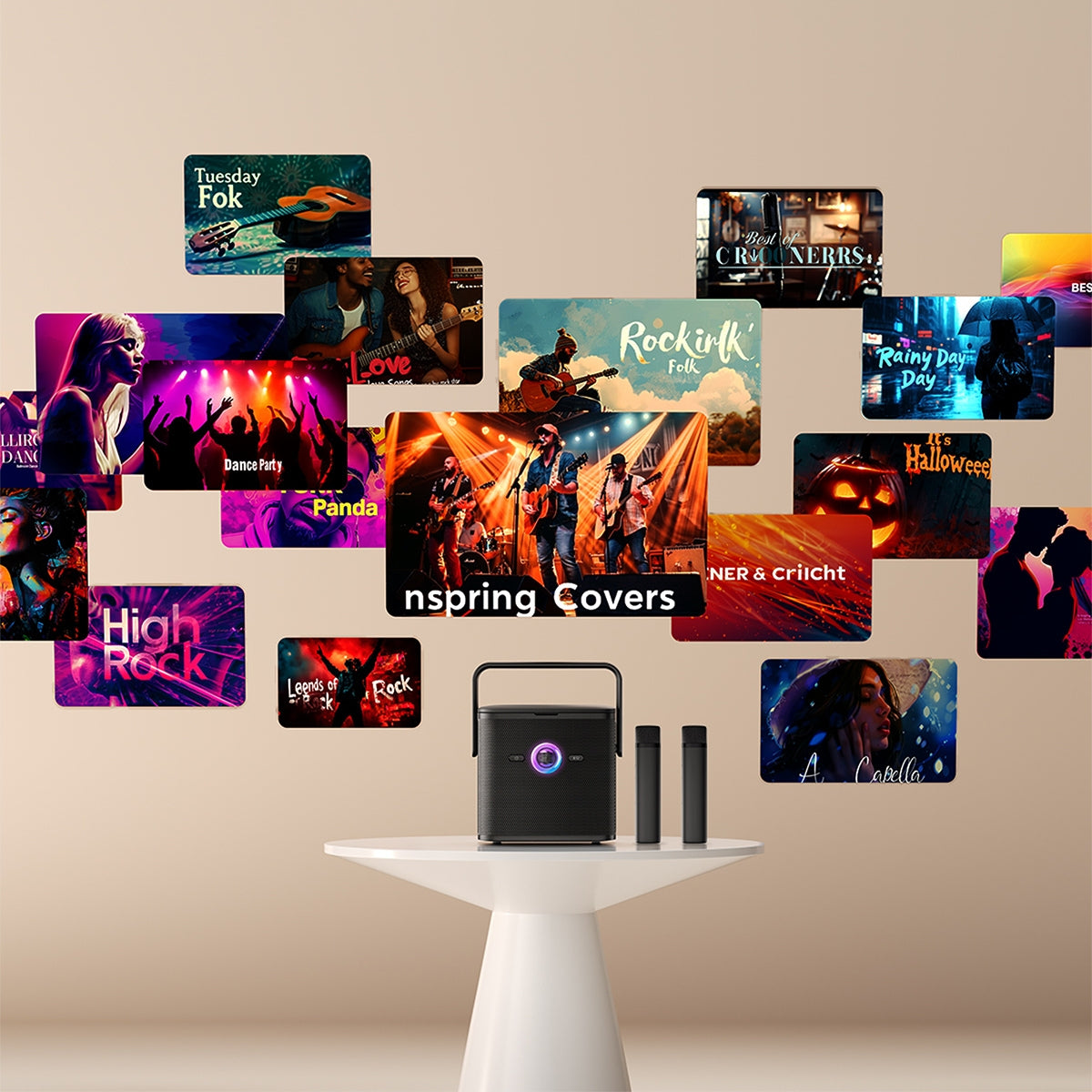 Ikarao Shell S3 Portable 80W Karaoke Speakers with 7” Lyrics Display | Ikarao | Shell S3 | Shell S3 Portable | Portable Karaoke Speakers | Karaoke Speakers