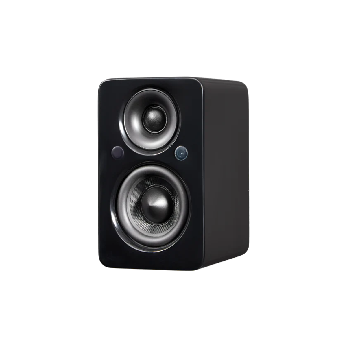Jamo Mini MKII Active Bookshelf Speaker Black High Gloss #colour_Black High Gloss