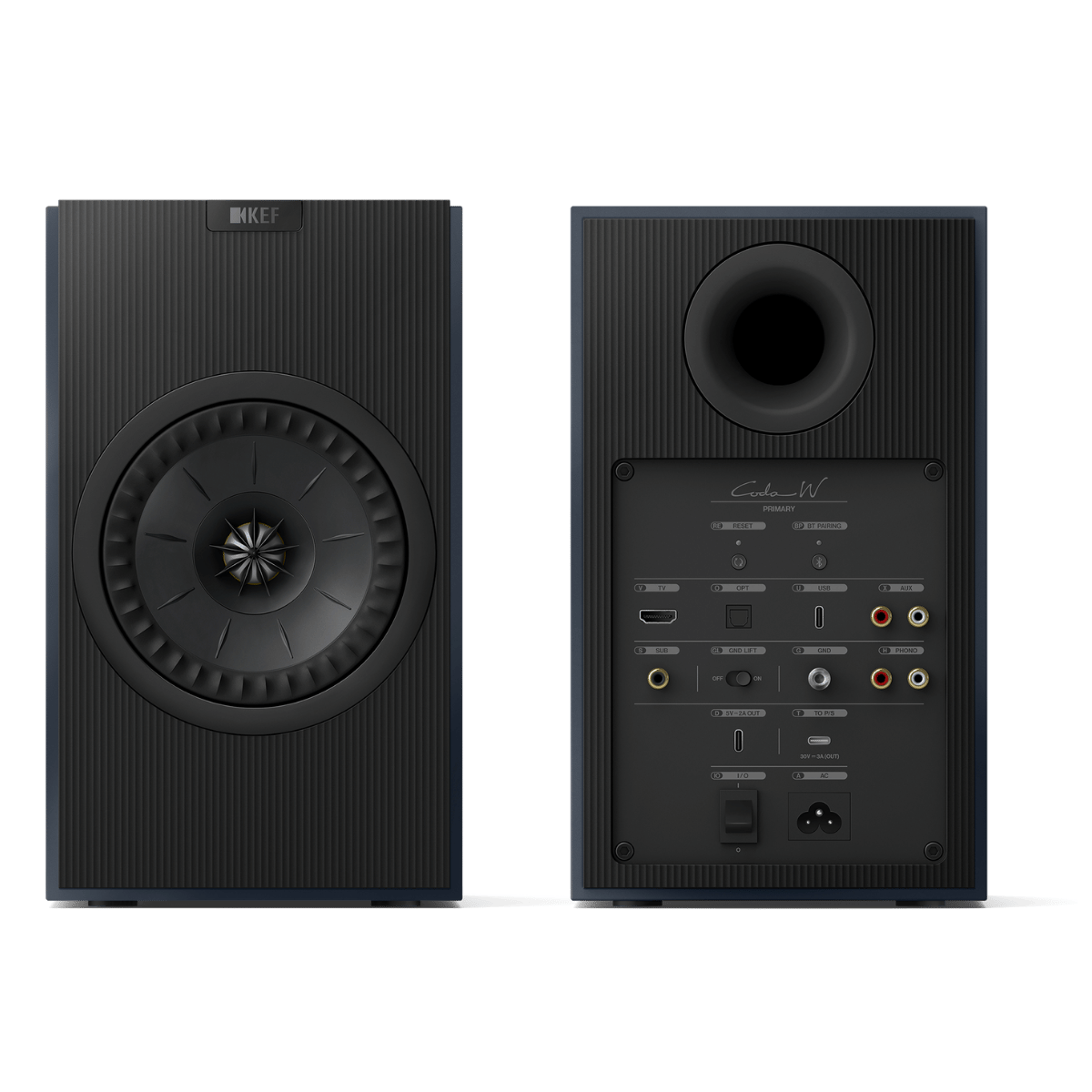 KEF Coda W Active Speakers #colour_Midnight Blue