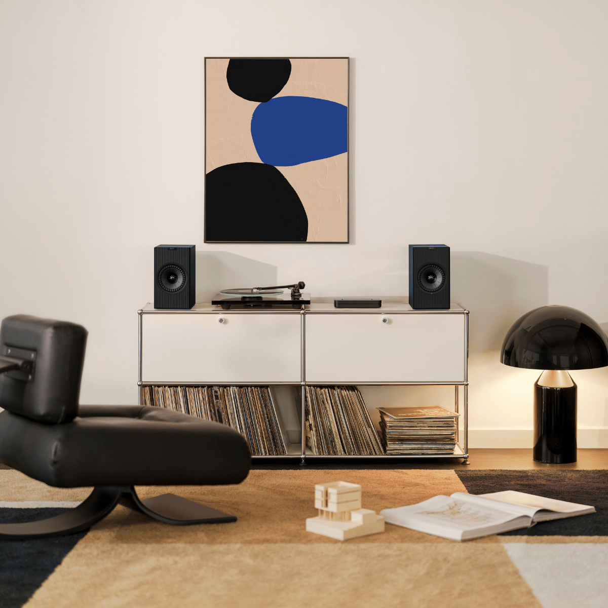 KEF Coda W Active Speakers #colour_Midnight Blue