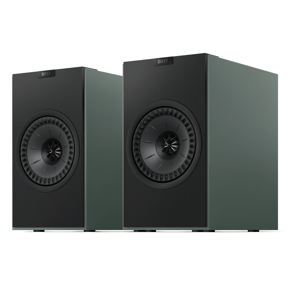KEF Coda W Active Speakers #colour_Moss Green