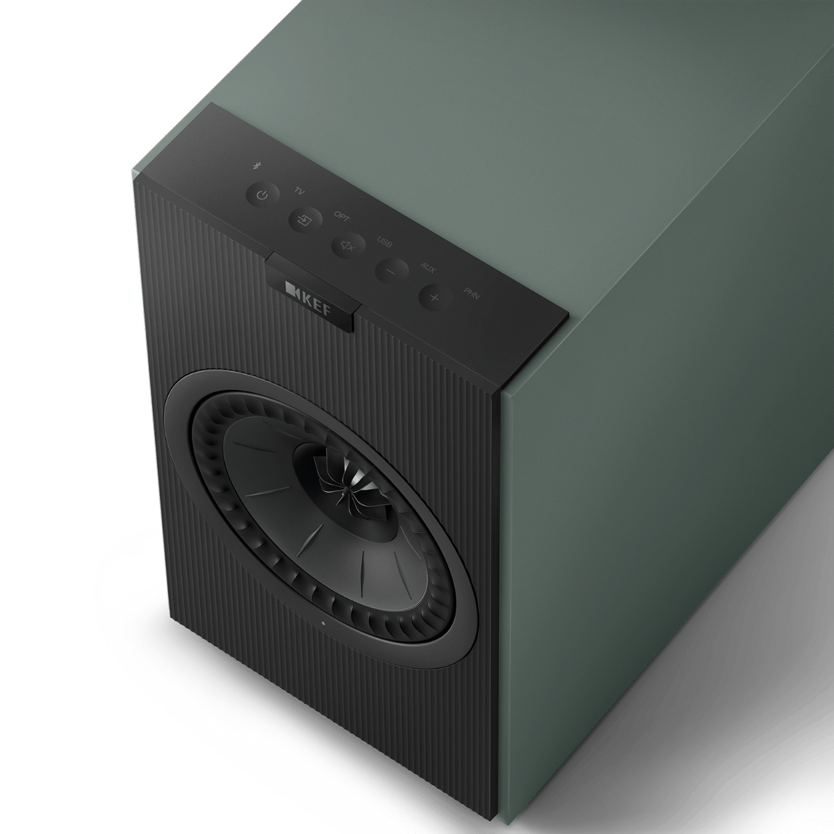 KEF Coda W Active Speakers #colour_Moss Green