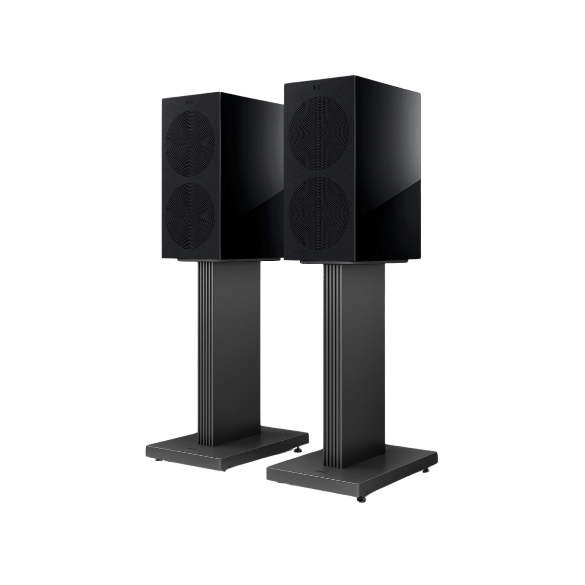 KEF R3 Meta 3-way Bookshelf Speakers #colour_black gloss