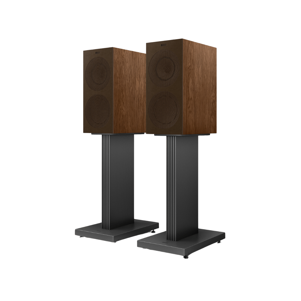 KEF R3 Meta 3-way Bookshelf Speakers #colour_walnut
