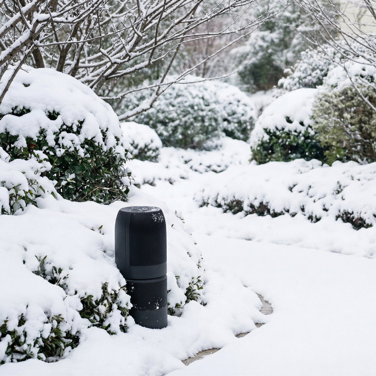 KEF BQ9 6.5” Uni-Q 3-Way Outdoor Bollard Speakers