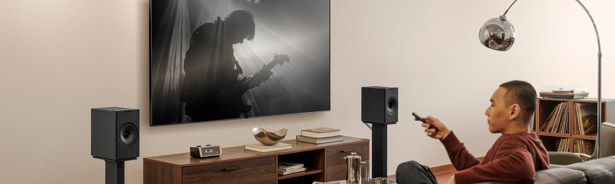 KEF Coda W Active Speakers