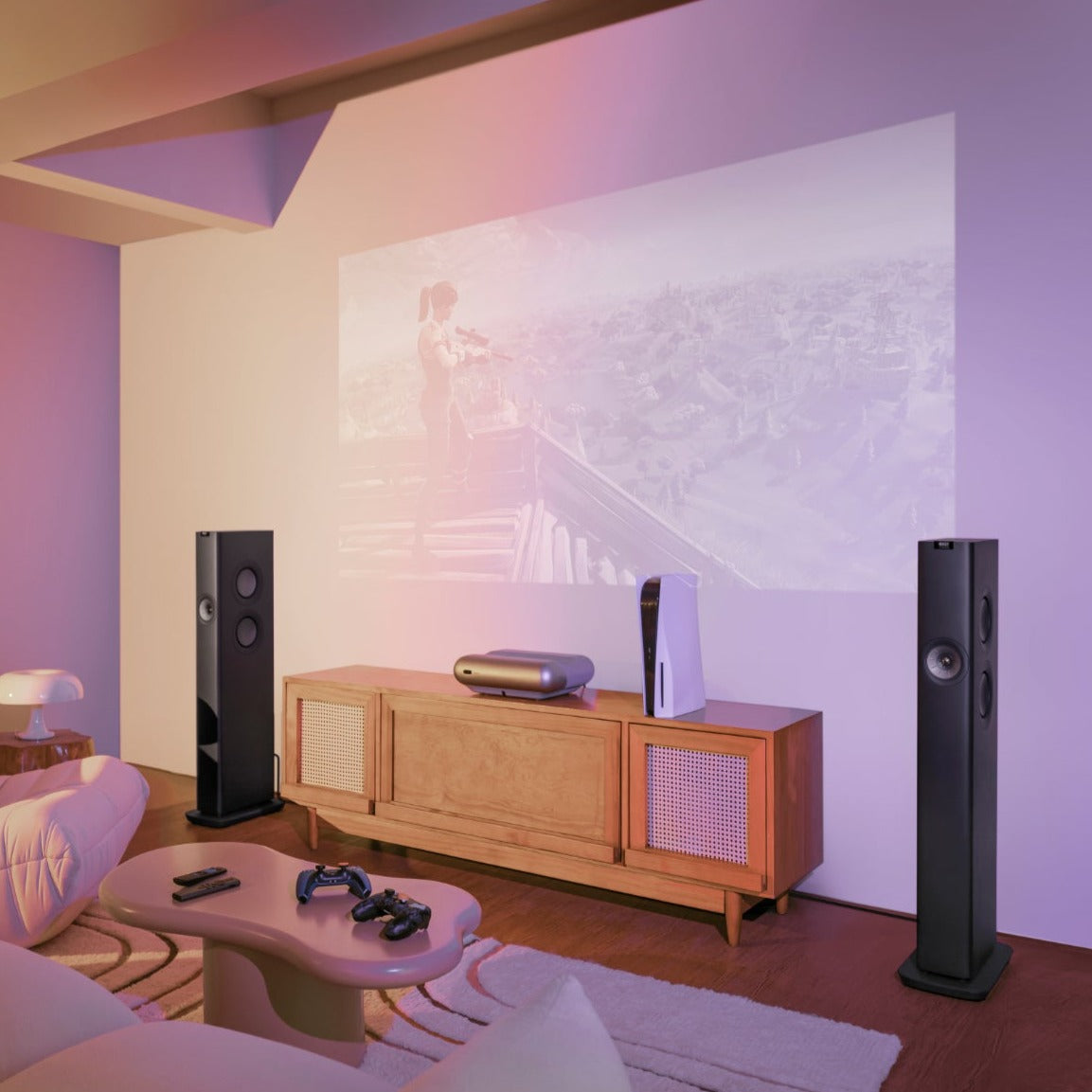 KEF LS60 Wireless | Active Floorstanding Speakers #colour_carbon black