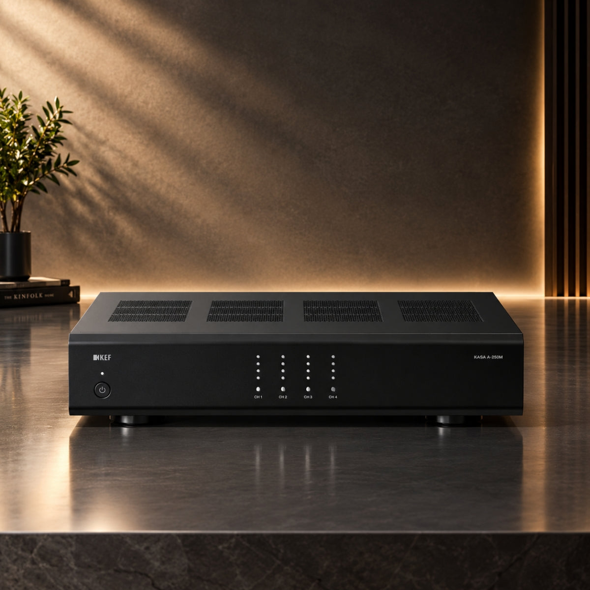 KEF KASA 4-250M Series 4-Channel Network DSP Amplifier