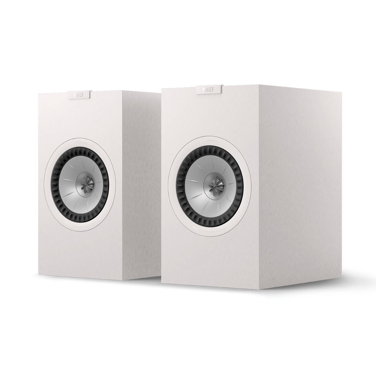 KEF Q3 Meta Bookshelf Speakers #colour_satin white