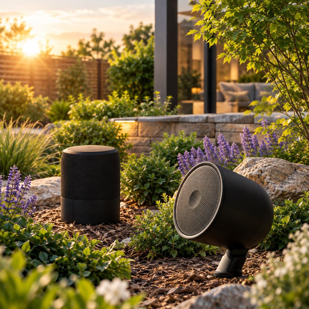 KEF SR4Q 4.5” Uni-Q Outdoor Landscape Satellite Speakers