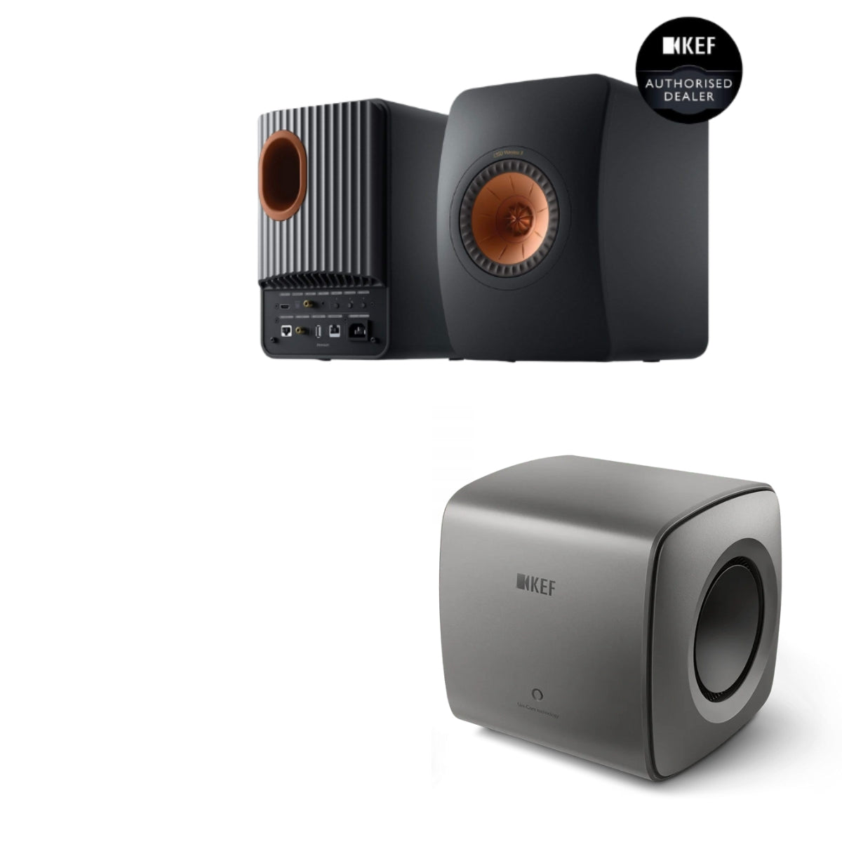 KEF LS50 Wireless II + KC62 Bundle