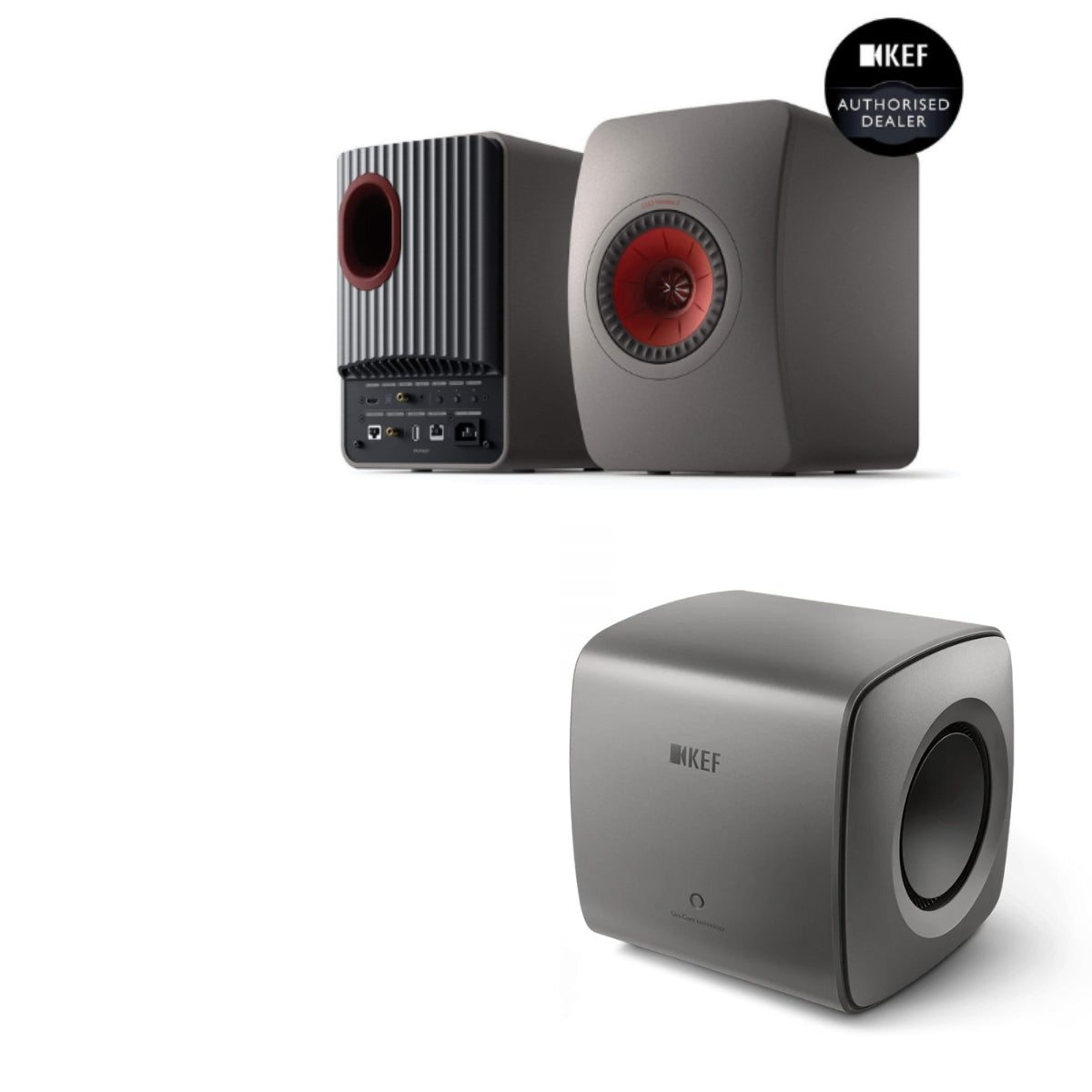 KEF LS50 Wireless II + KC62 Bundle
