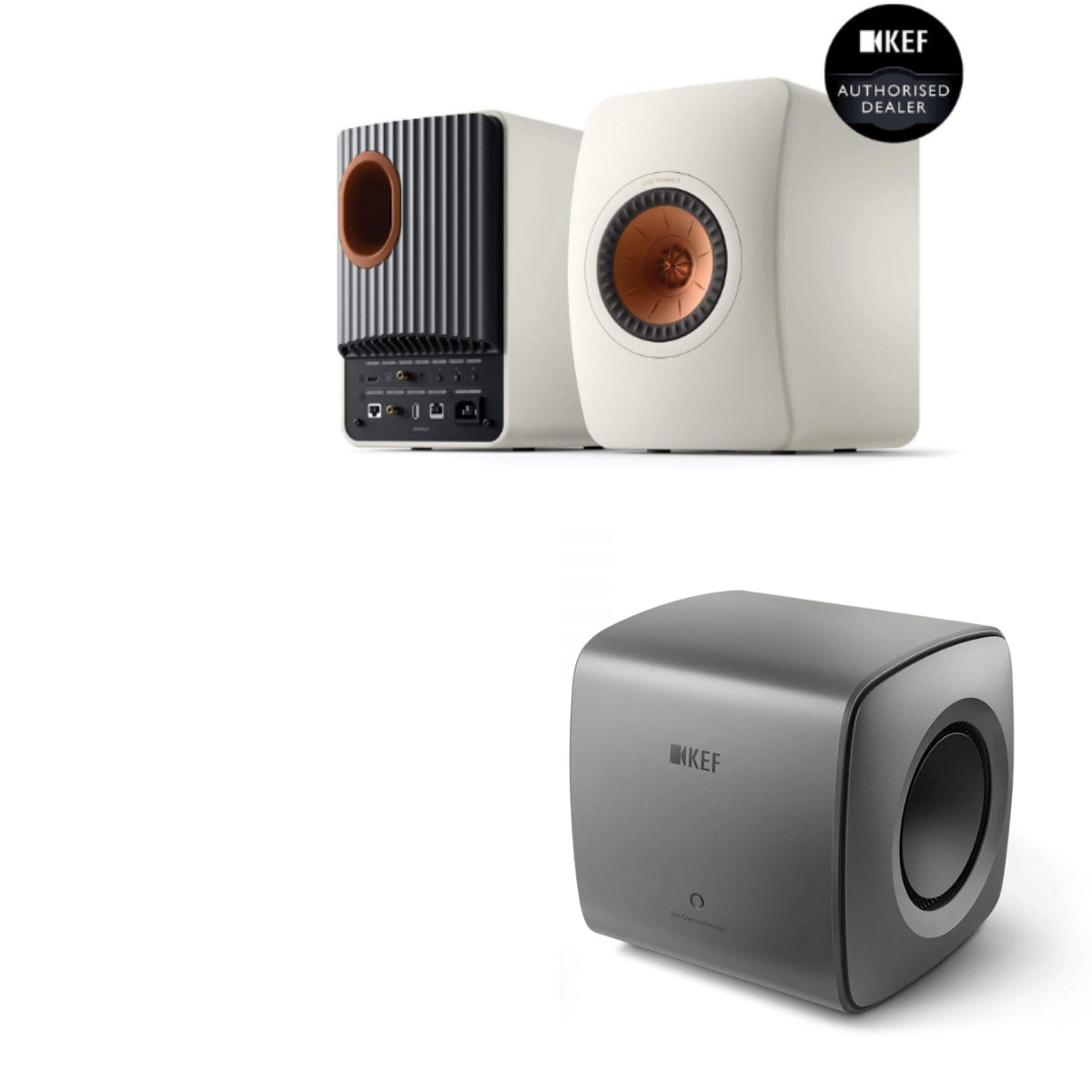 KEF LS50 Wireless II + KC62 Bundle