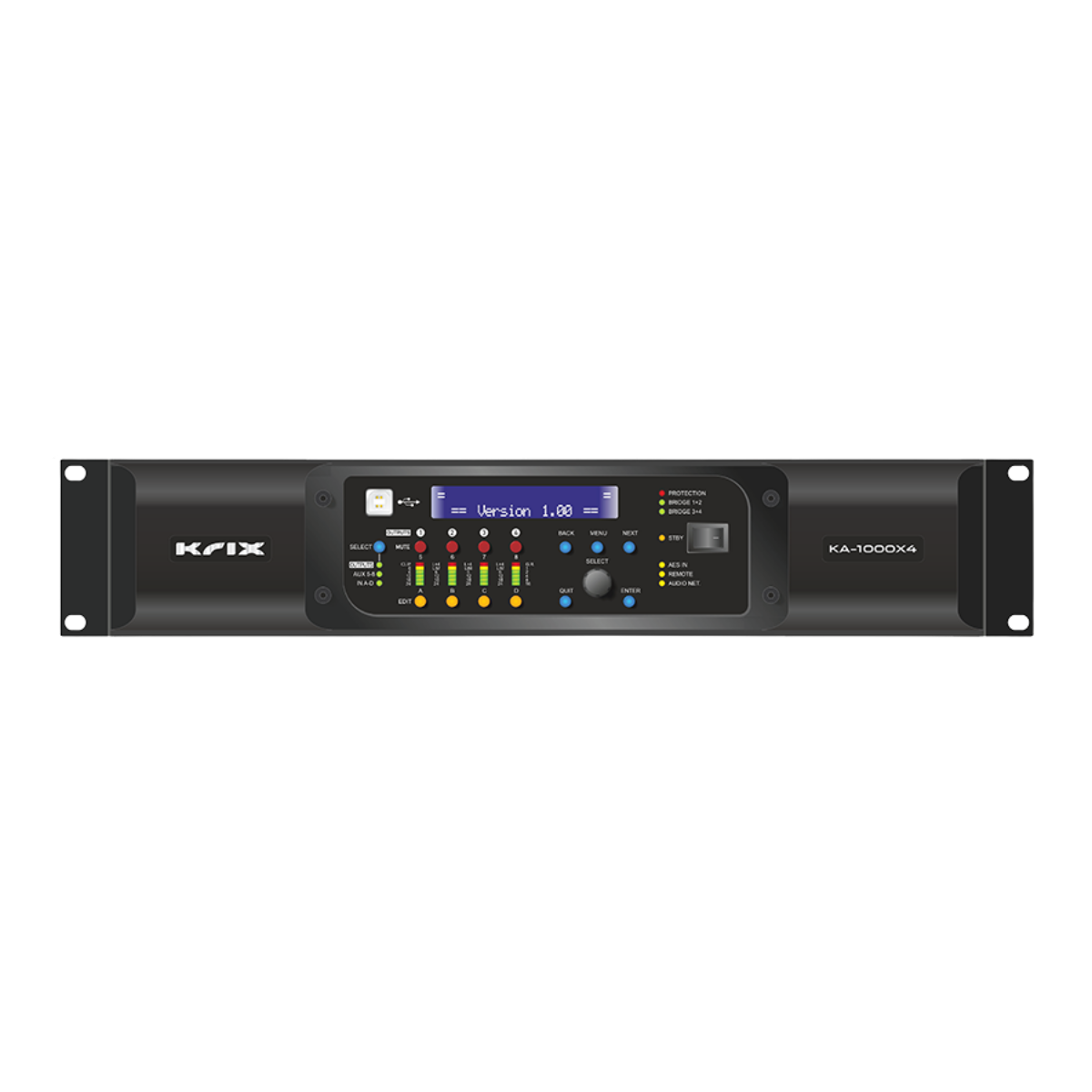 Krix KA-1000X4 Amplifier | Krix | Amplifier | Power Amplifier