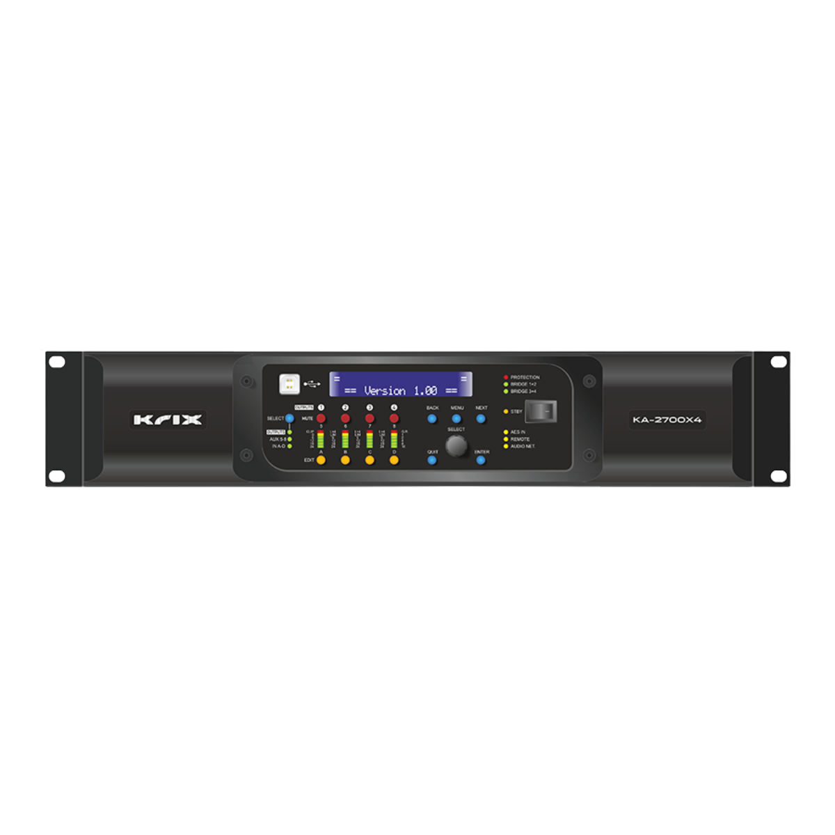 Krix KA-2700X4 Amplifier | Krix | Amplifier | Power Amplifier