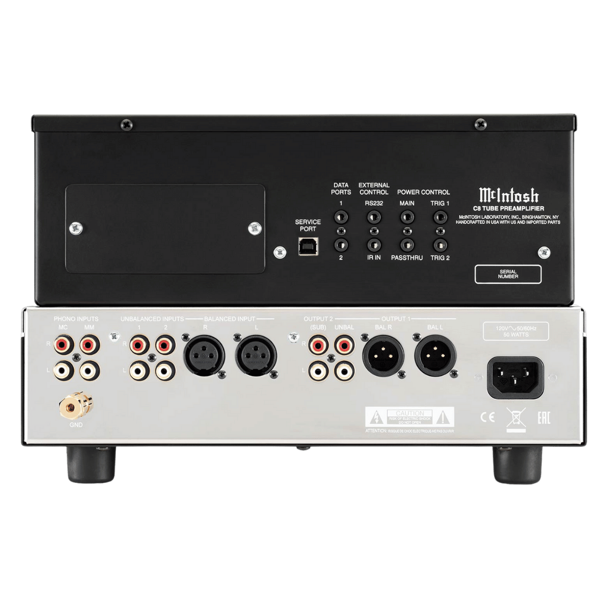 McIntosh C8 2-Channel Vacuum Tube Preamplifier